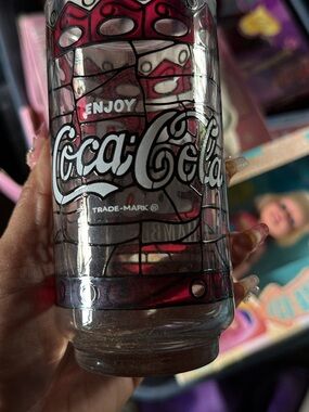 Tiffany Coca-cola glass cup